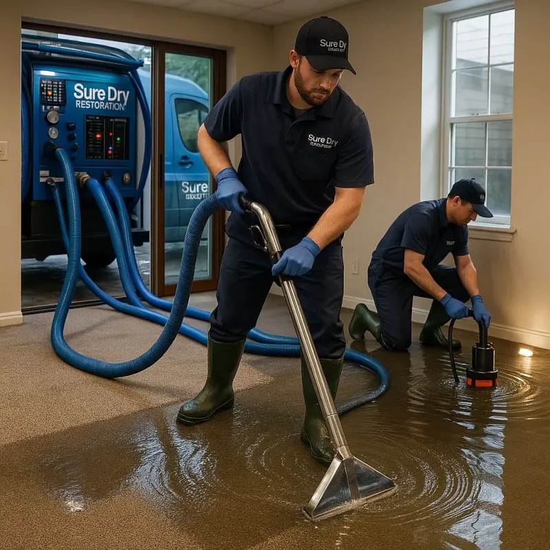 Water Extraction and Removal process in Palmetto Bay, FL